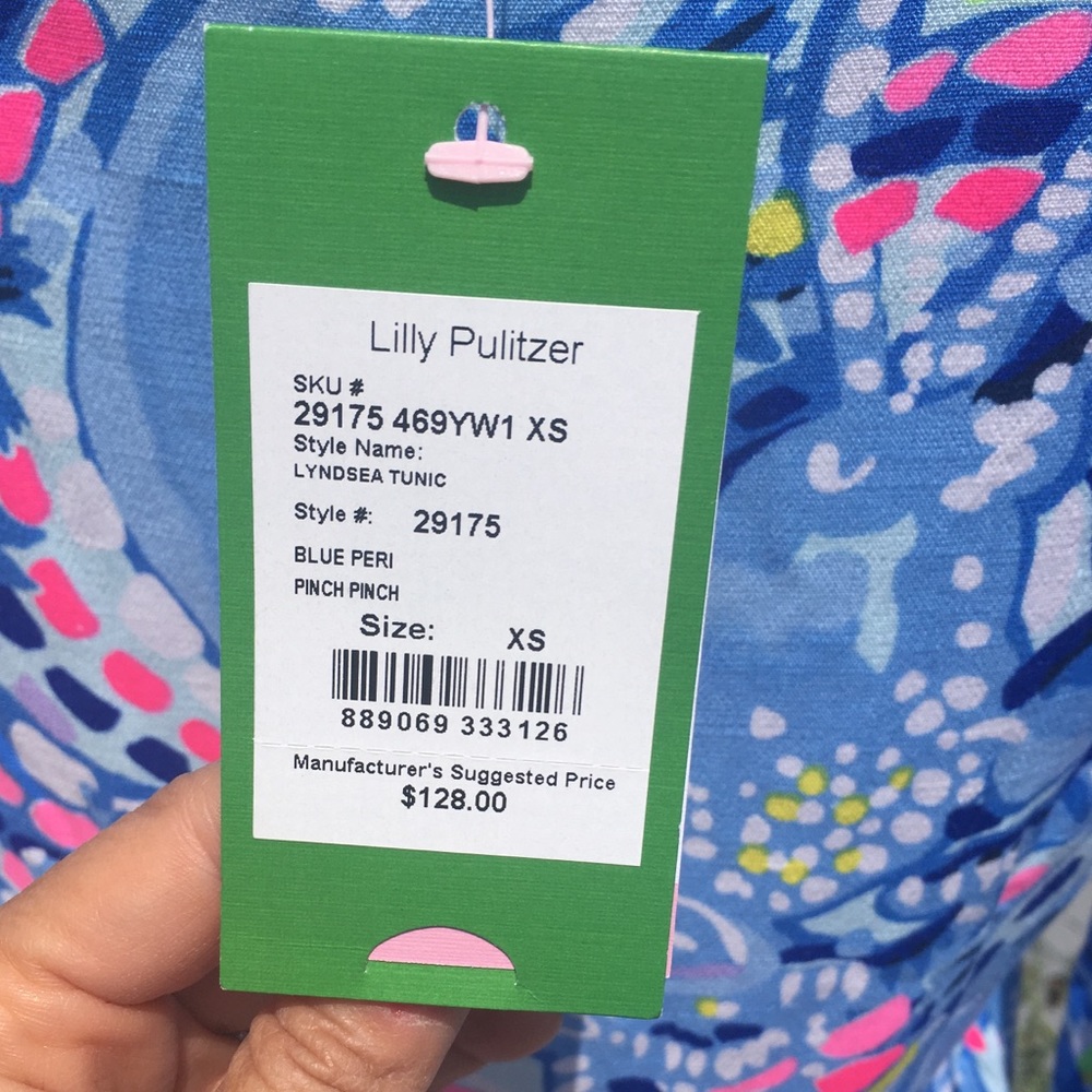 Lilly Pulitzer Lyndsea Tunic Size XS - Picture 4 of 4